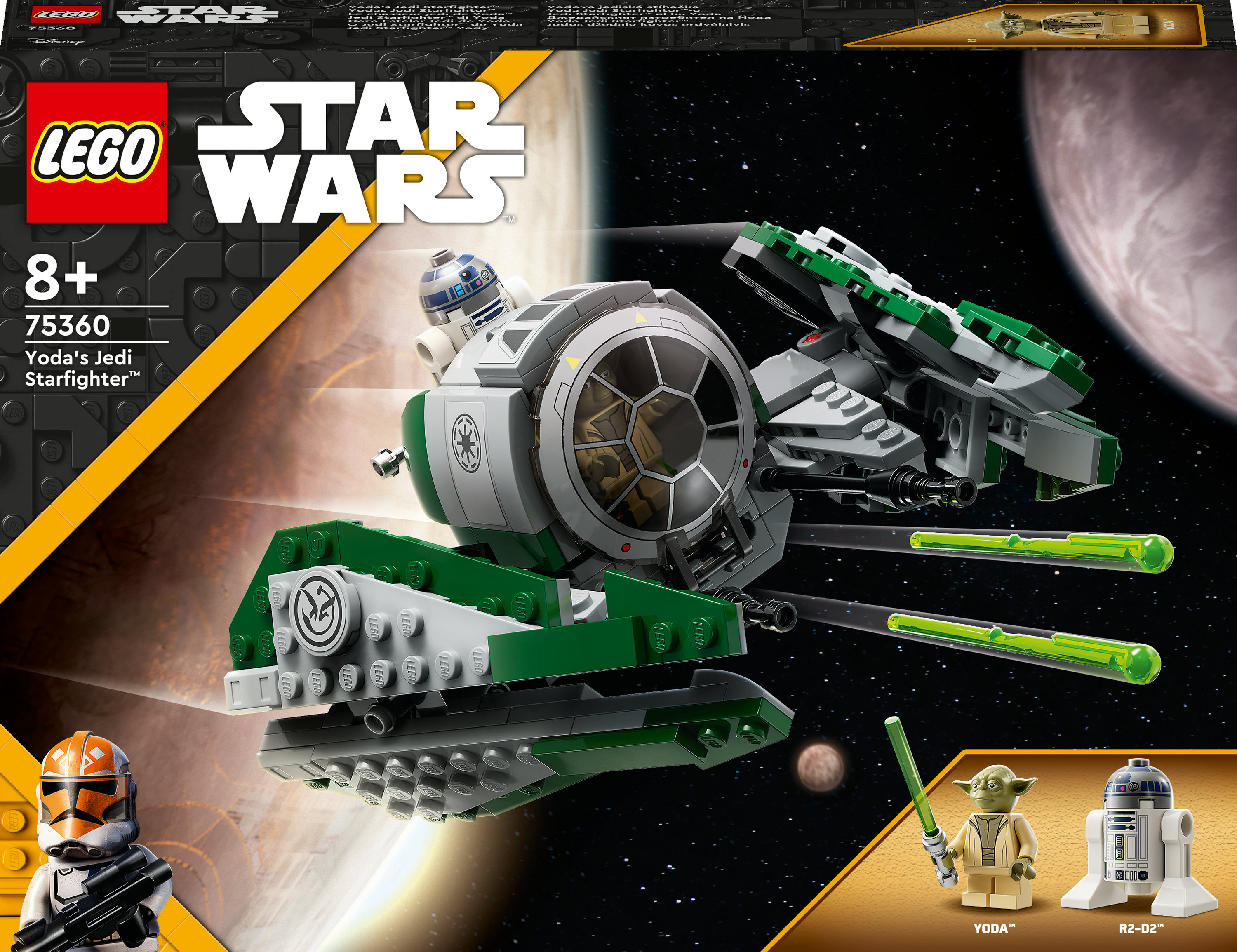 LEGO Star Wars Jedi Starfighter™ di Yoda