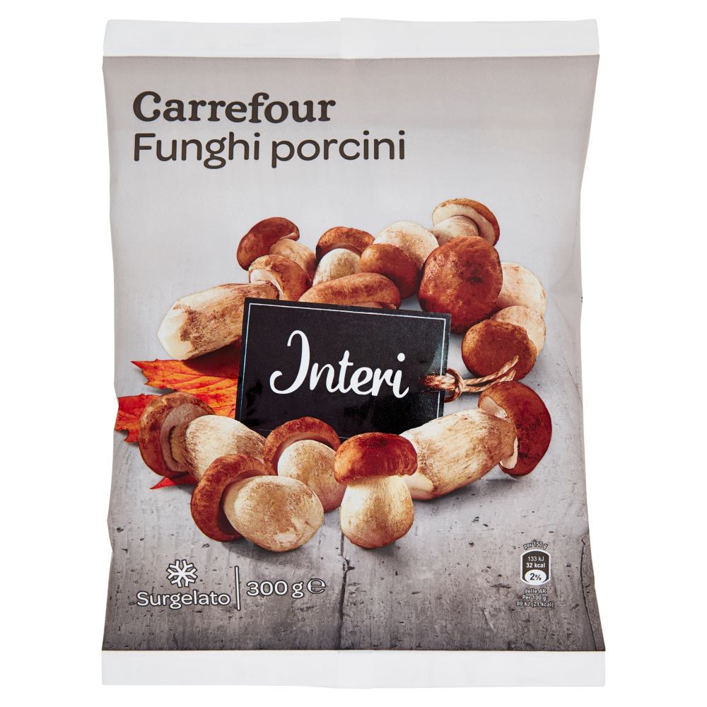 Carrefour Funghi porcini Interi Surgelato 300 g