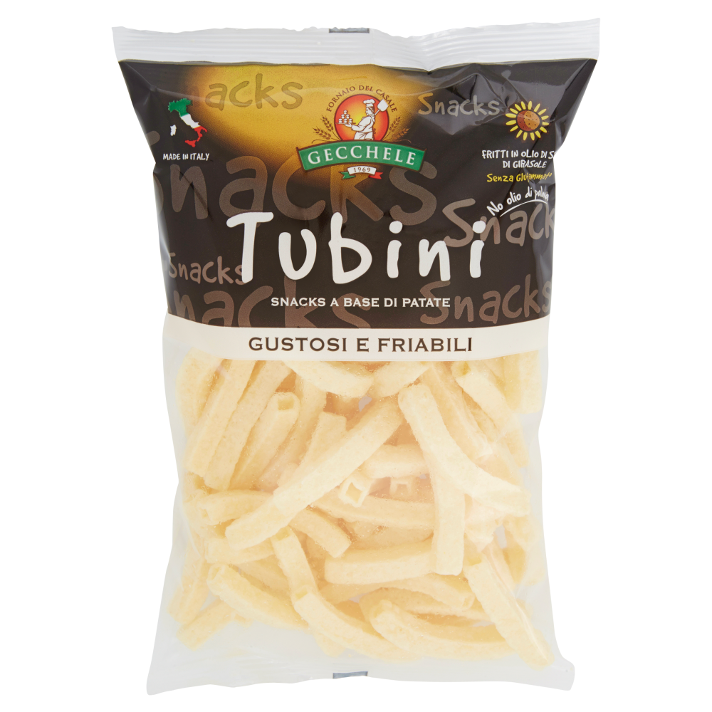 Gecchele Tubini Gustosi e Friabili 100 g