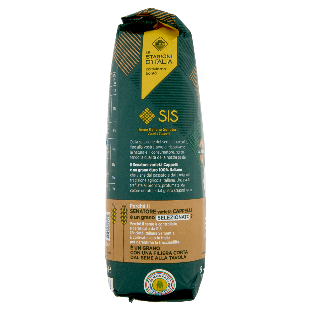 Le Stagioni d'Italia Senatore varietà Cappelli Penne Rigate 500 g