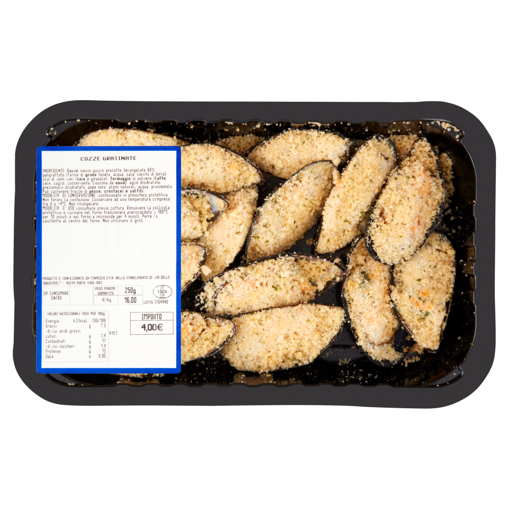 Cozze Gratinate 250 g