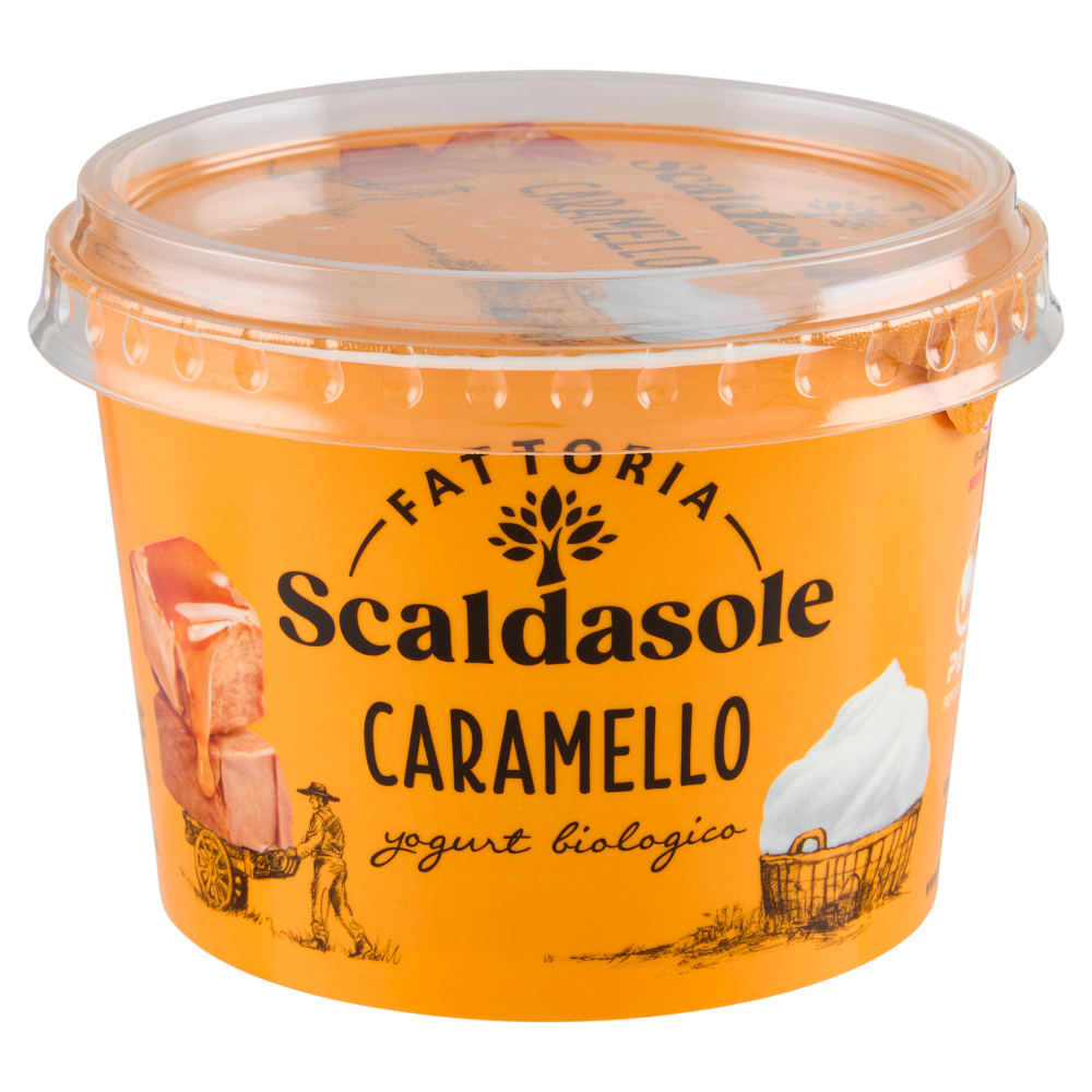 Fattoria Scaldasole Caramello yogurt biologico 250 g