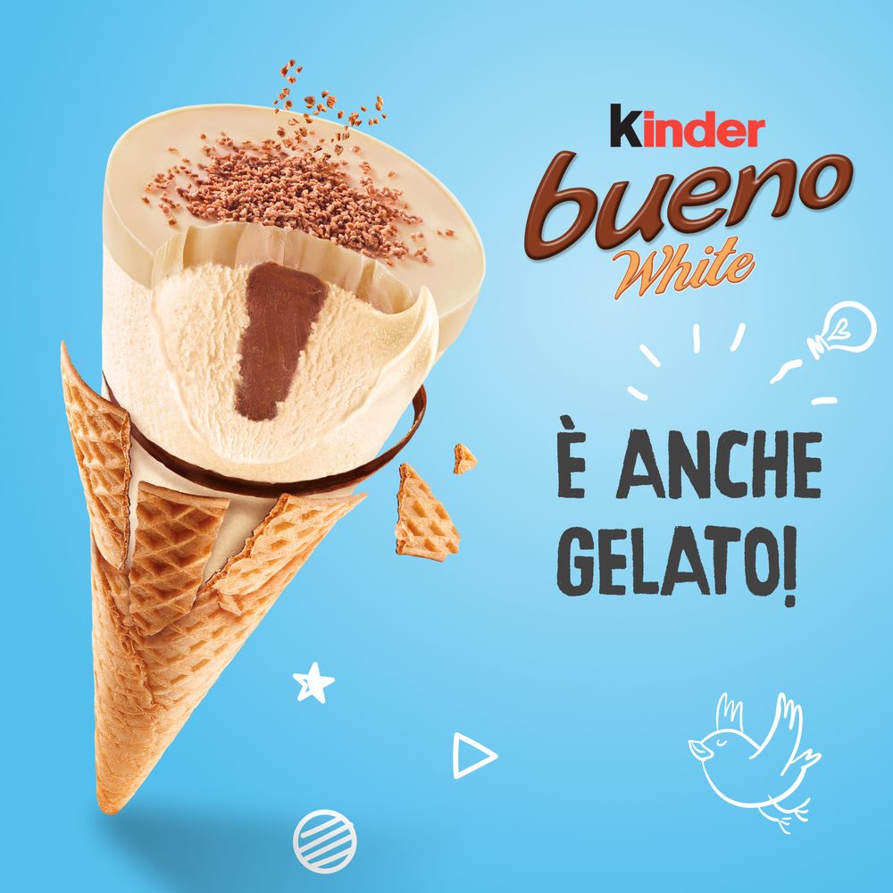 Kinder bueno White 4 x 62 g