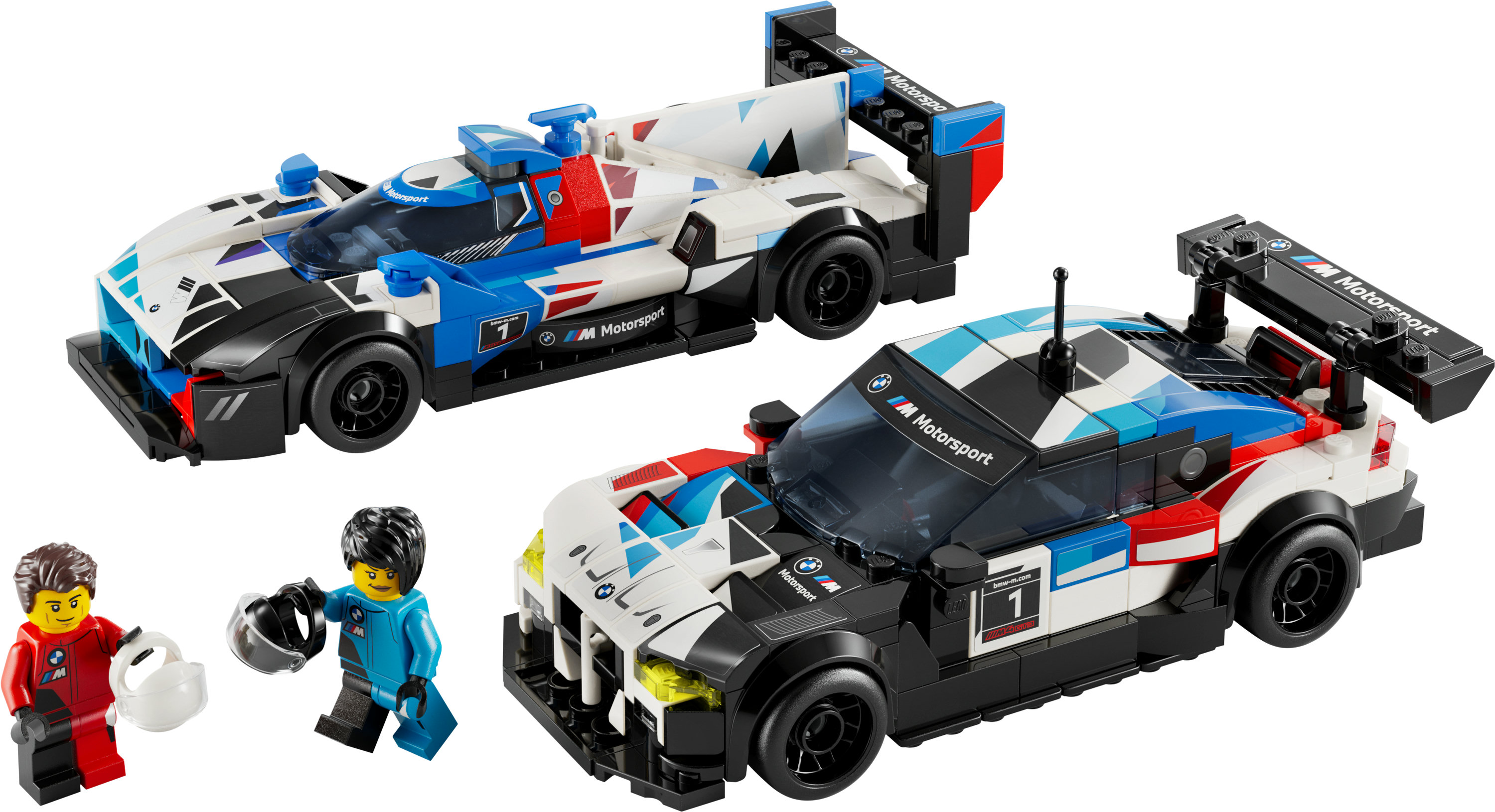 LEGO Speed Champions Auto da corsa BMW M4 GT3 e BMW M Hybrid V8