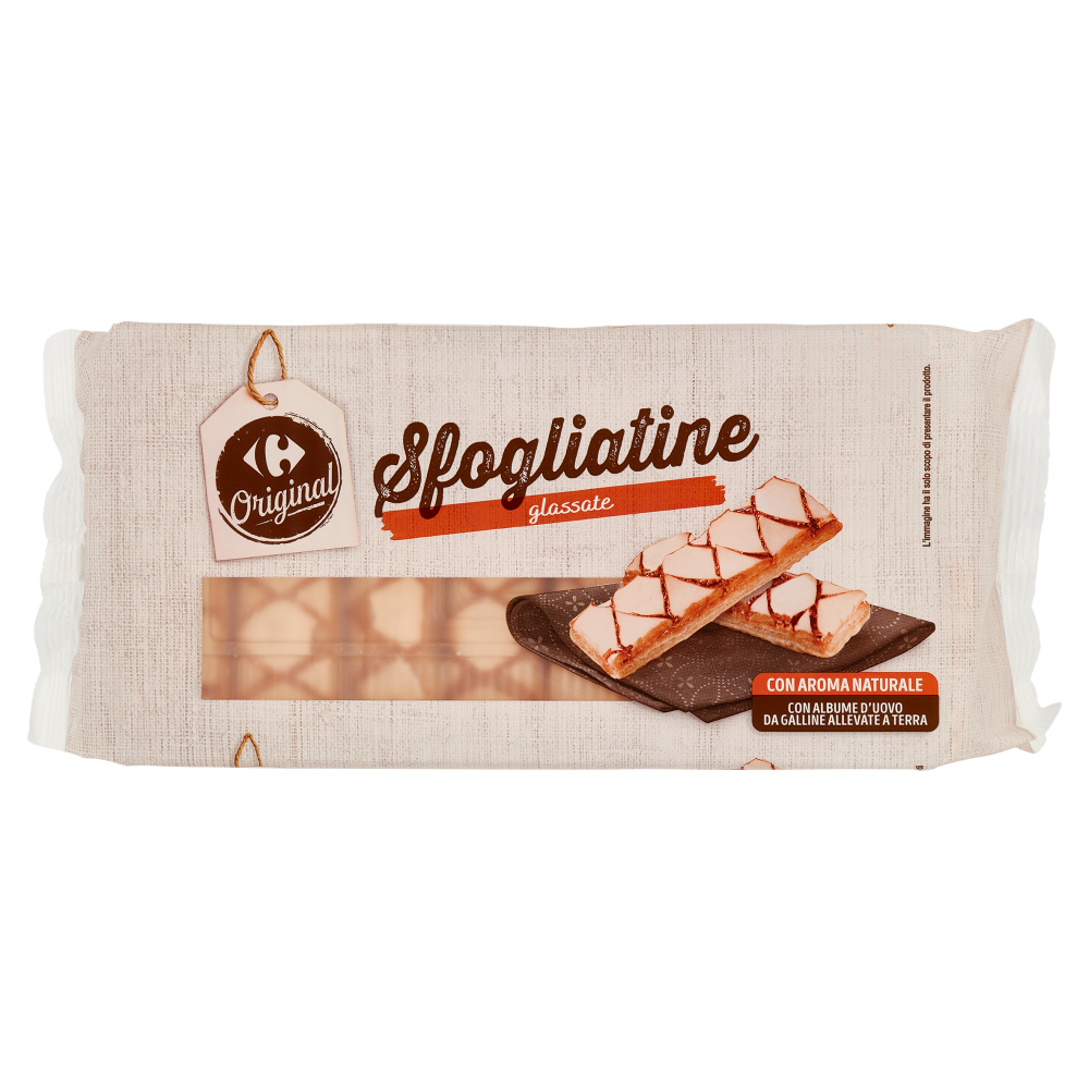 Carrefour Original Sfogliatine glassate 135 g