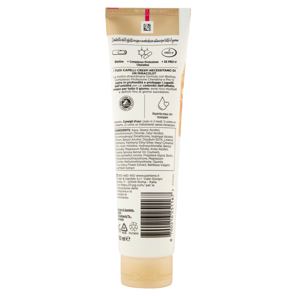 Pantene Pro-V miracles Addio Crespo Balsamo 160 ml