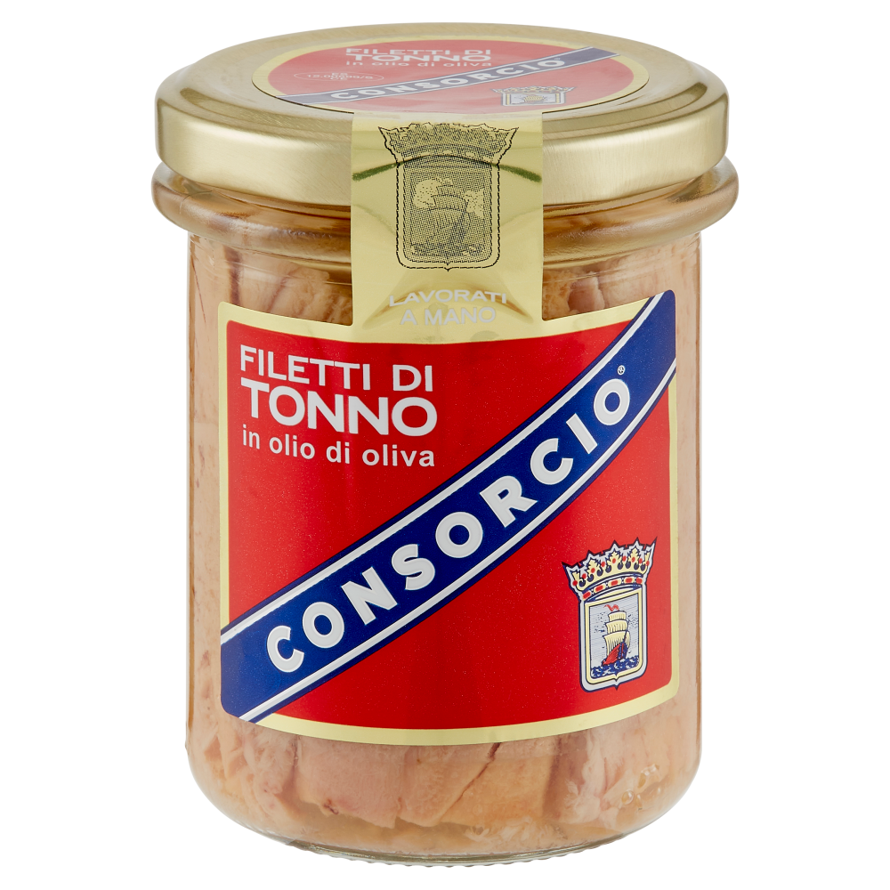 Consorcio Filetti di Tonno in olio di oliva 180 g