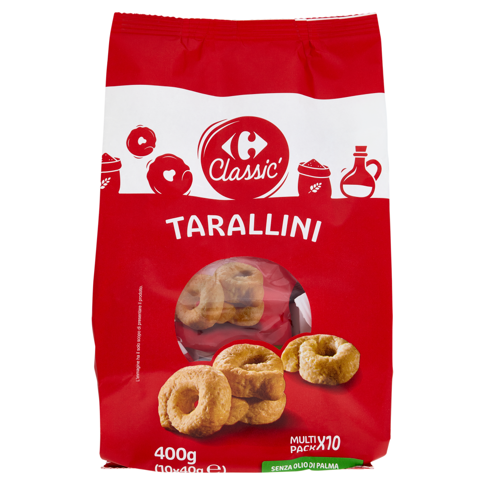 Carrefour Classic Tarallini 10 x 40 g