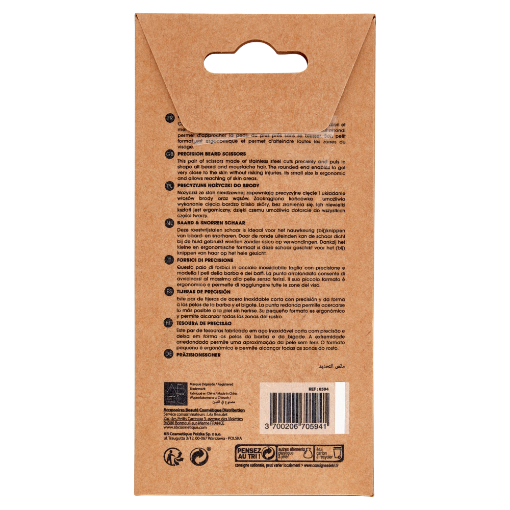 The Barb'Xpert Ciseaux Barbe Précision