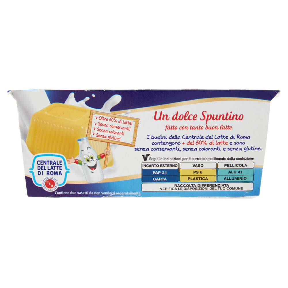 Centrale del Latte di Roma Budino al Caramello 2 x 100 g