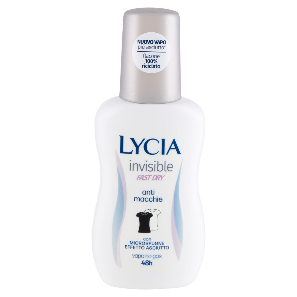 Lycia invisible Fast Dry vapo no gas 48h 75 ml