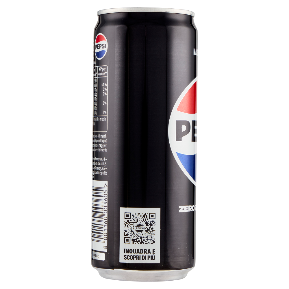 Pepsi Zero Zucchero 330 ml