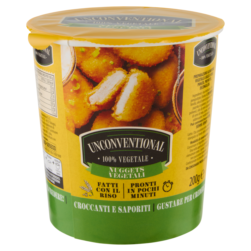 Unconventional Nuggets Vegetali 200 g