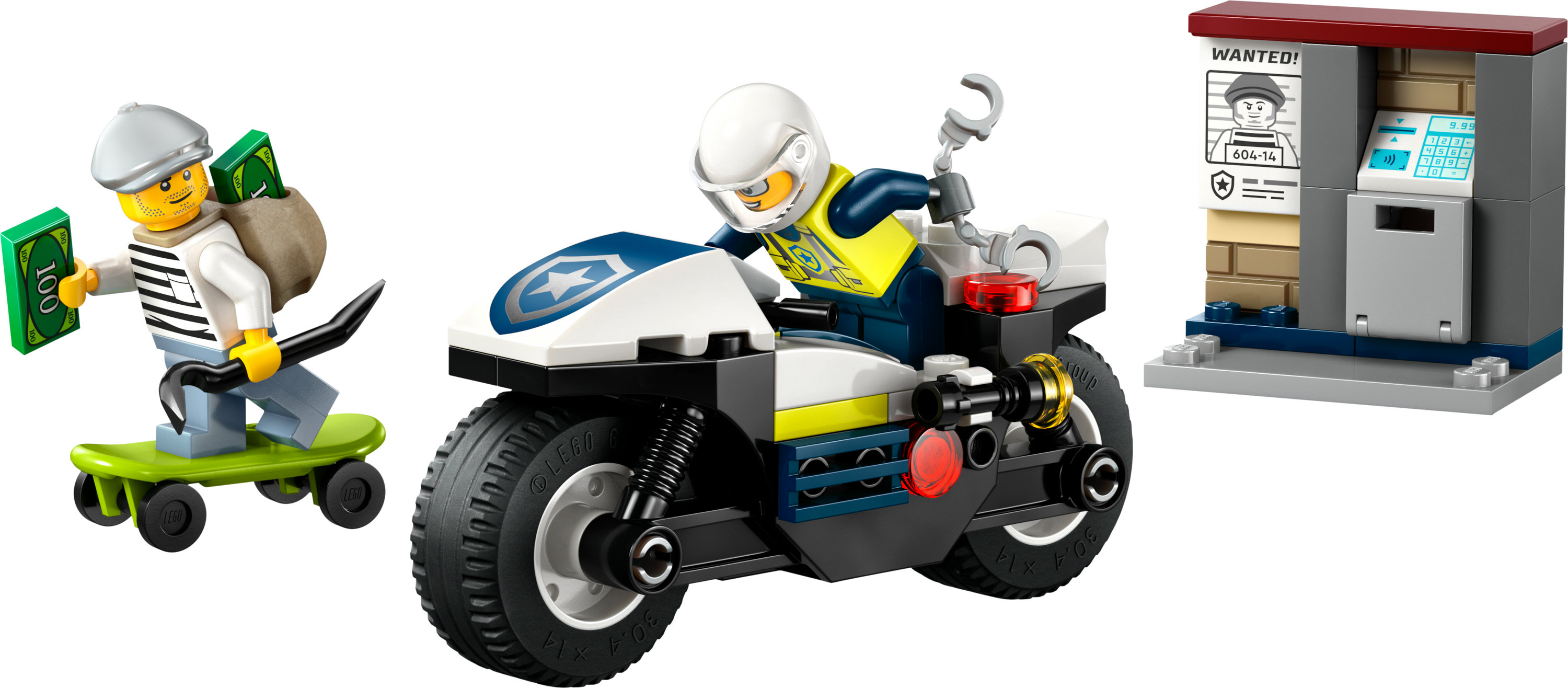 LEGO City Inseguimento della moto della Polizia