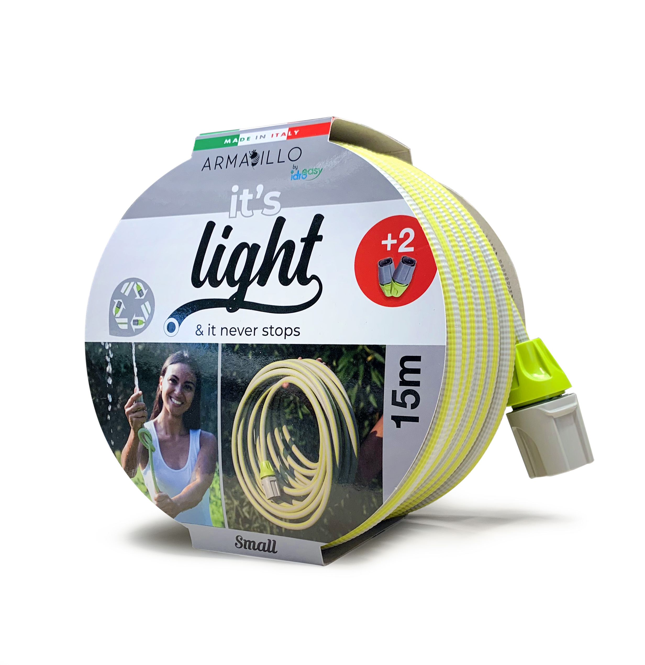 Idroeasy Kit 15 m tubo Armadillo 1/2" Superlight