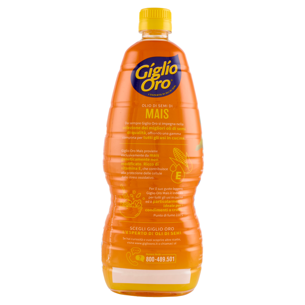 Giglio Oro Olio di Semi di Mais 1 L
