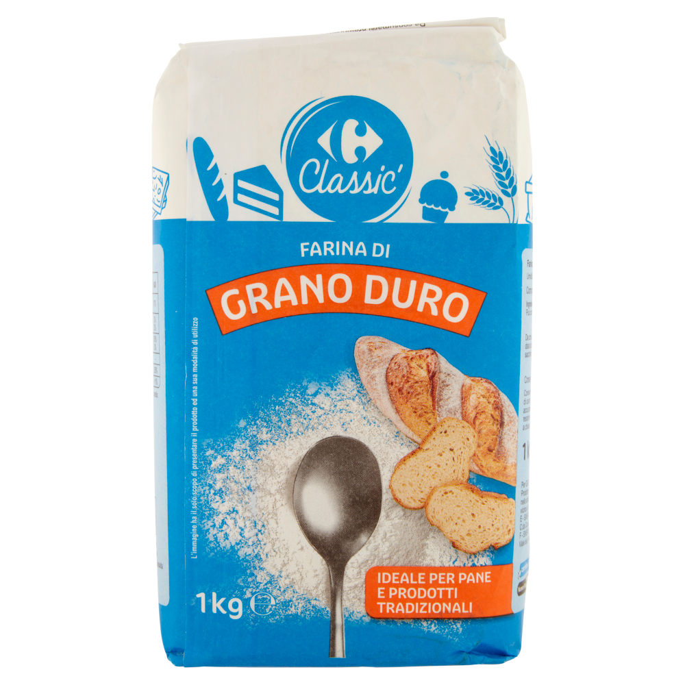Carrefour Classic Farina di Grano Duro 1 kg