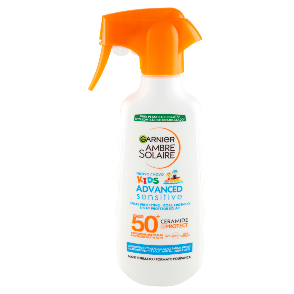 Garnier Ambre Solaire Advanced Sensitive Kids Gachette Ceramide Protect 270 ml