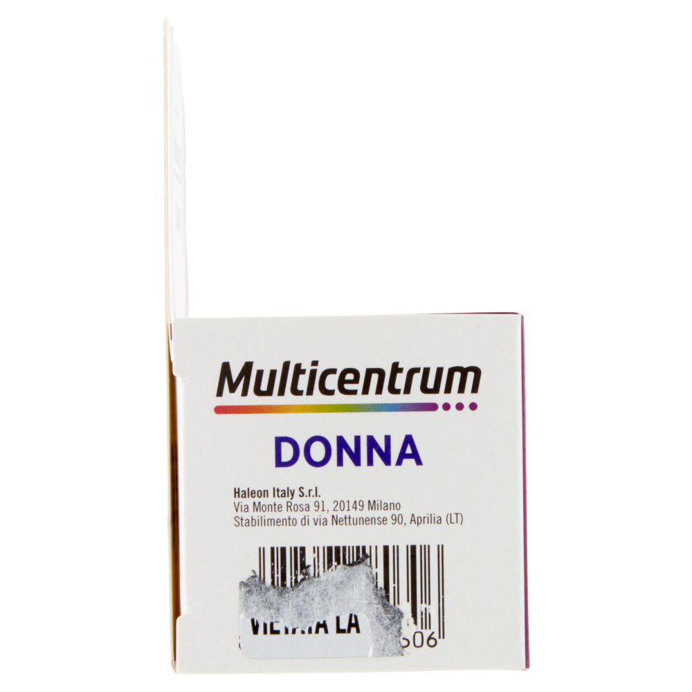Multicentrum Donna Acido Folico, Calcio, Ferro Integratore Multivitaminico Completo 30 cpr 47 g