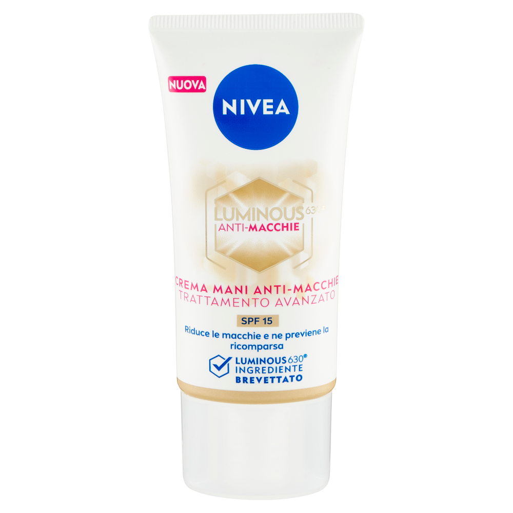 Nivea Luminous630 Anti-Macchie Crema Mani Anti-Macchie Trattamento Avanzato SPF 15 50 ml