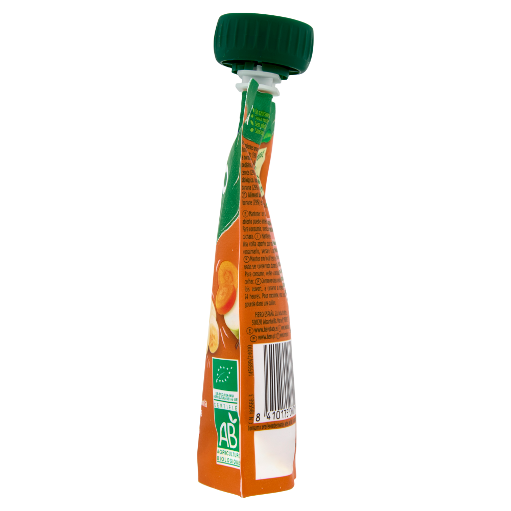 Hero Solo Bio Mela, Banana e Carota 100 g