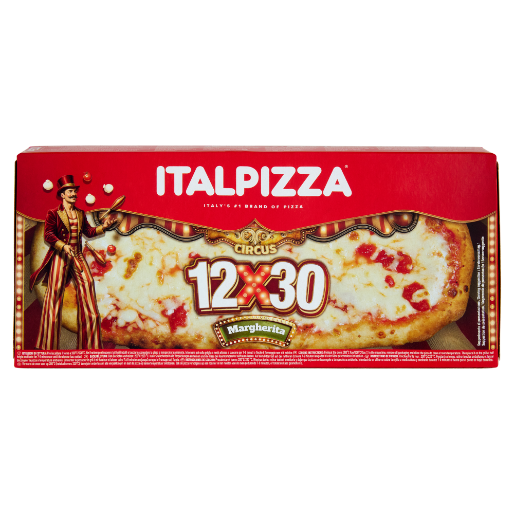 Italpizza 12x30 Margherita Circus 225 g