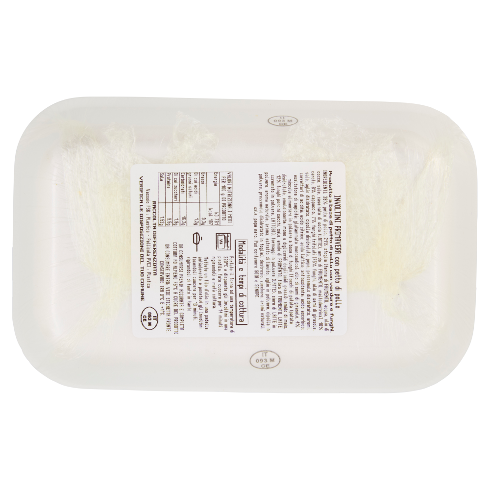 Martini QuandoVuoi involtini primavera con Filetto di Pollo e verdure 0,300 kg