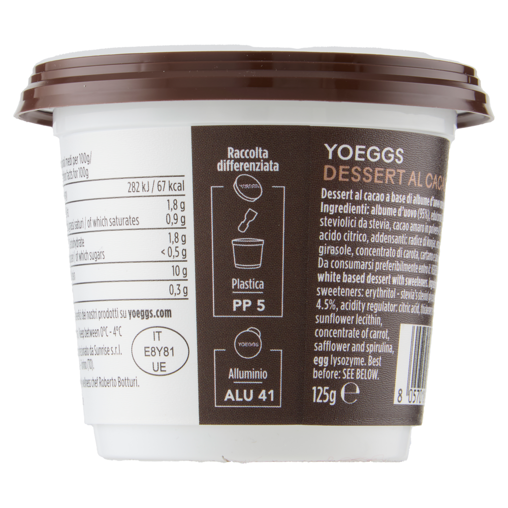 Yoeggs Dessert Cacao 125 g