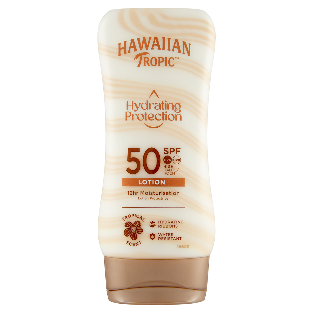 Hawaiian Tropic Hydrating Protection Lotion SPF 50 High 180 mL