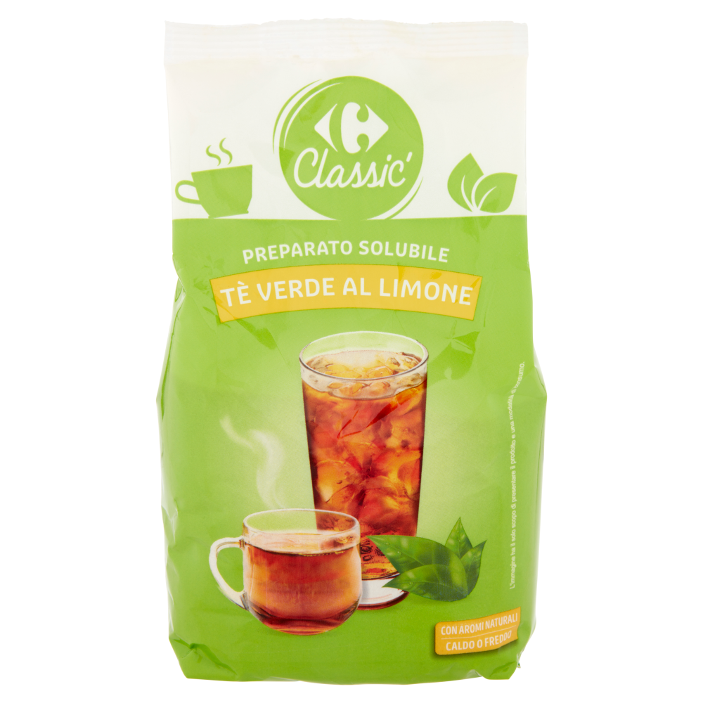 Carrefour Classic Preparato Solubile Tè Verde al Limone 1000 g