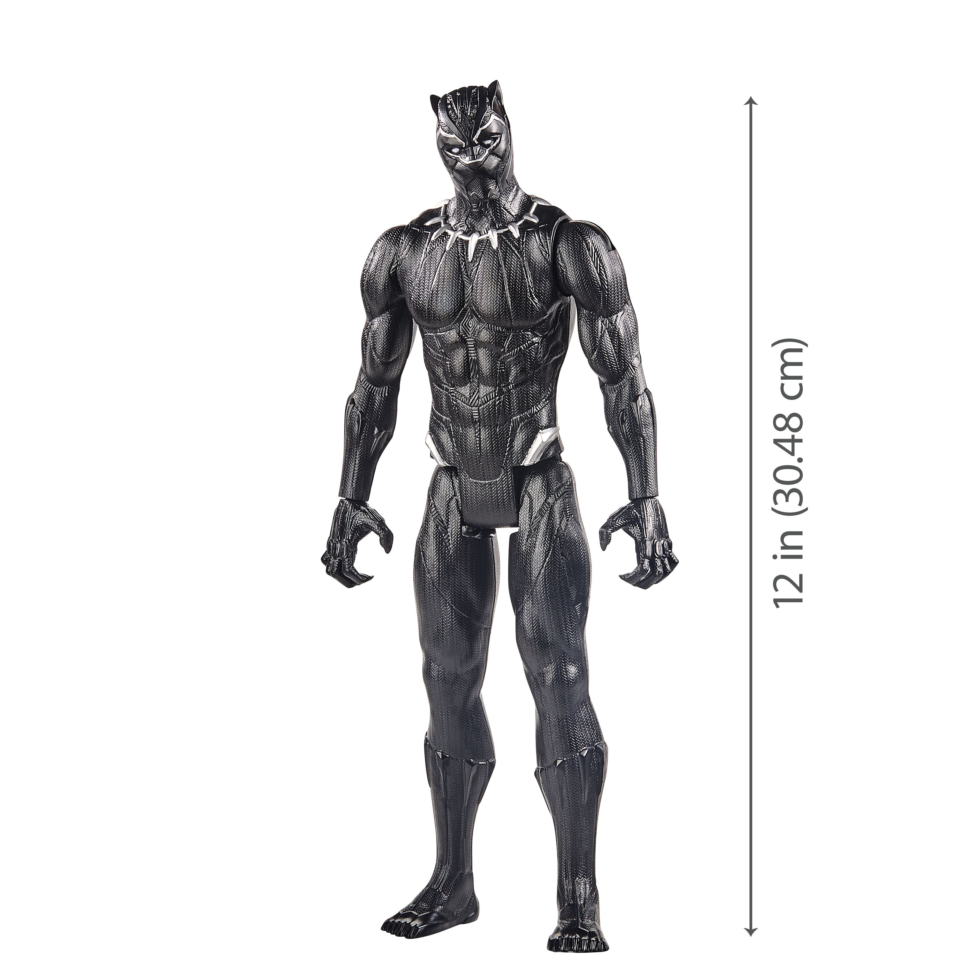 Marvel Avengers , Titan Hero Black Panther, action figure 30 cm