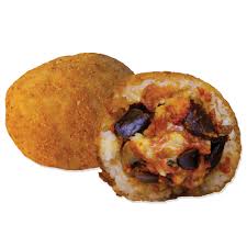 Arancina alla norma fritta