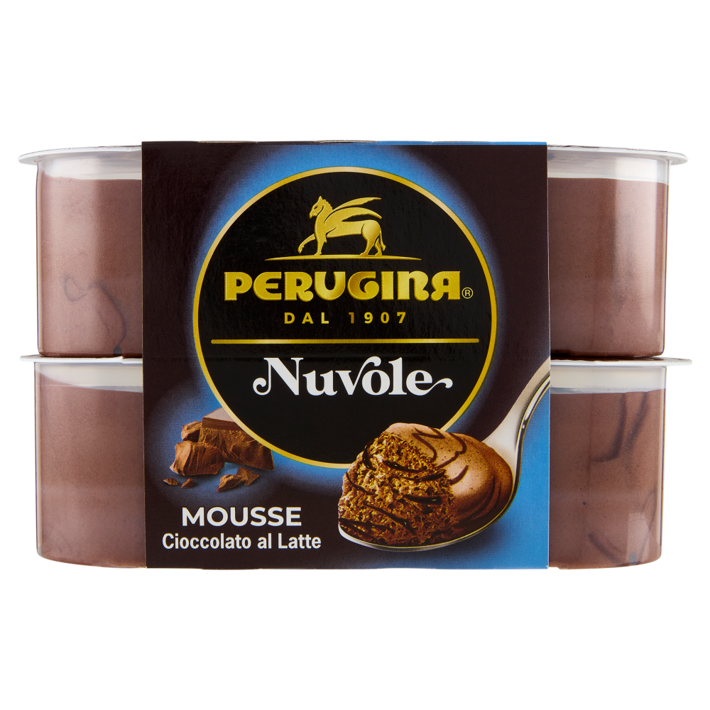 PERUGINA Nuvole Mousse Cioccolato al Latte 4 x 60 g
