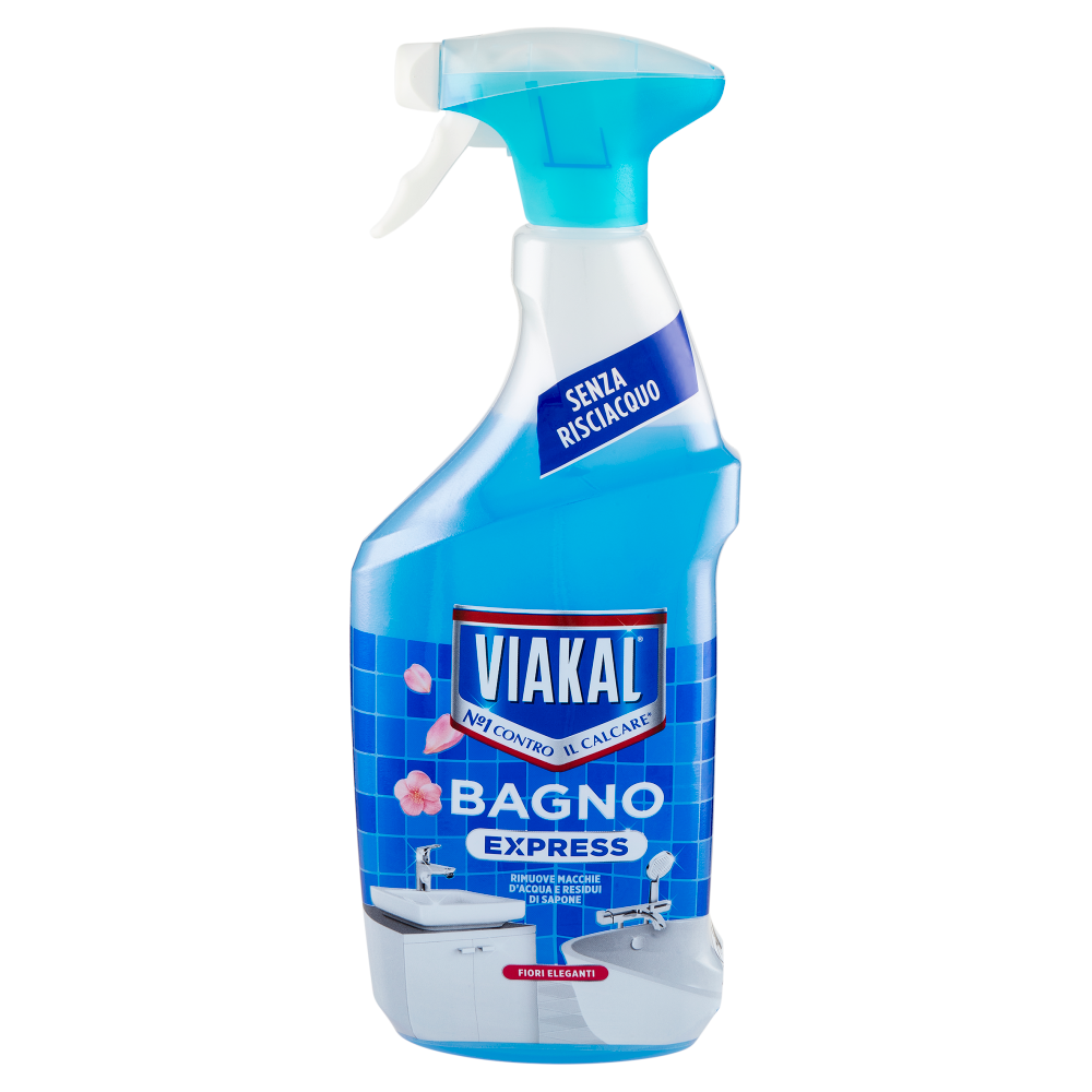 Viakal Bagno Express Fiori Eleganti 720 ml