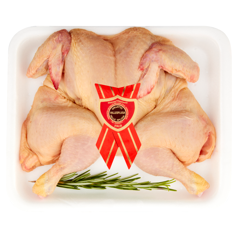Vallespluga Galletto Aperto con Rosmarino