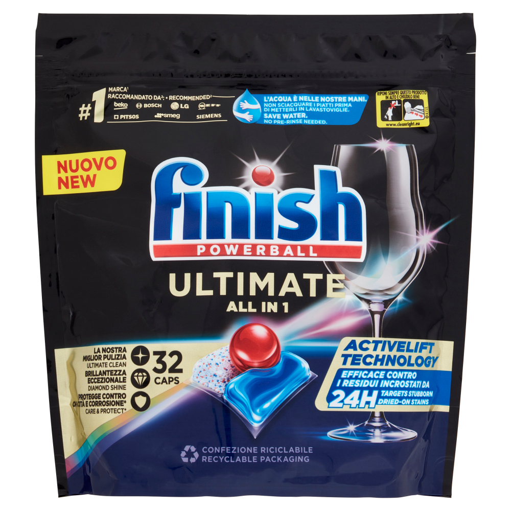 finish Powerball Quantum Ultimate 32 Caps 400 g Carrefour