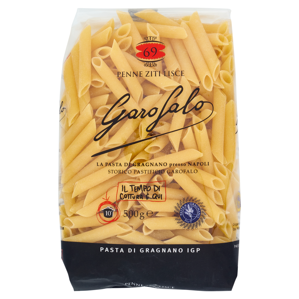 Garofalo Penne Ziti Lisce 69 Pasta di Gragnano IGP 500 g