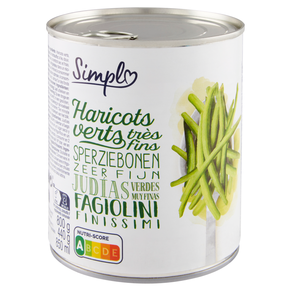 Simpl Fagiolini Finissimi 800 g