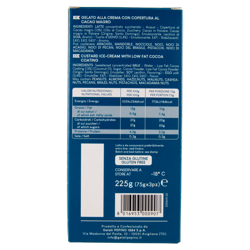 Pepino il Pinguino Crema Pepino 3 x 75 g