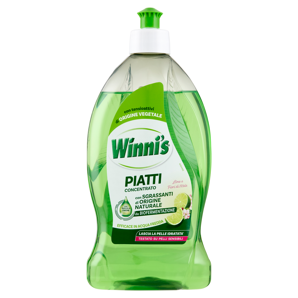 Winni's Piatti Concentrato Lime e Fiori di Mela 480 ml