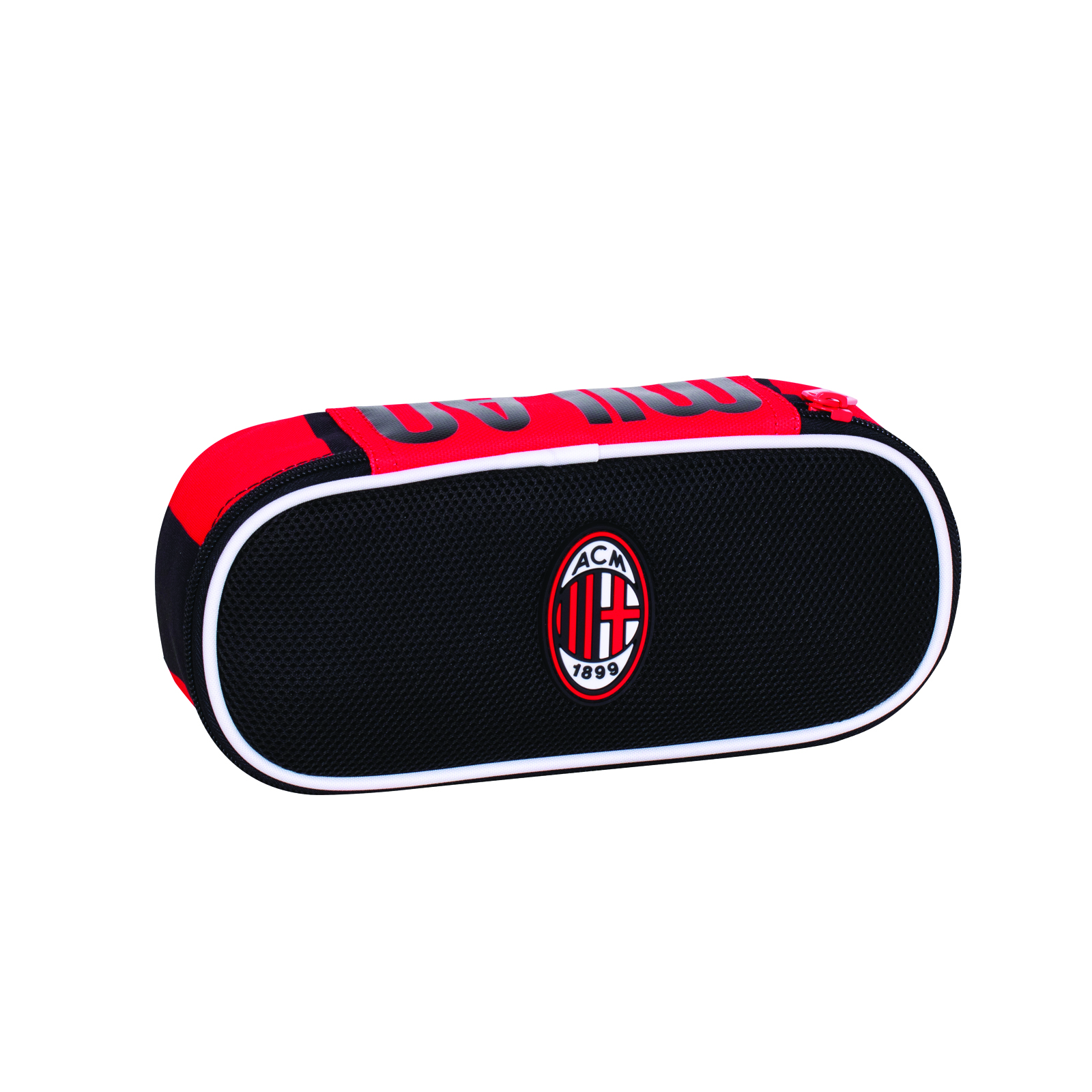 Seven 8055714231518 astuccio per matita Astuccio portamatite Poliestere Nero, Rosso