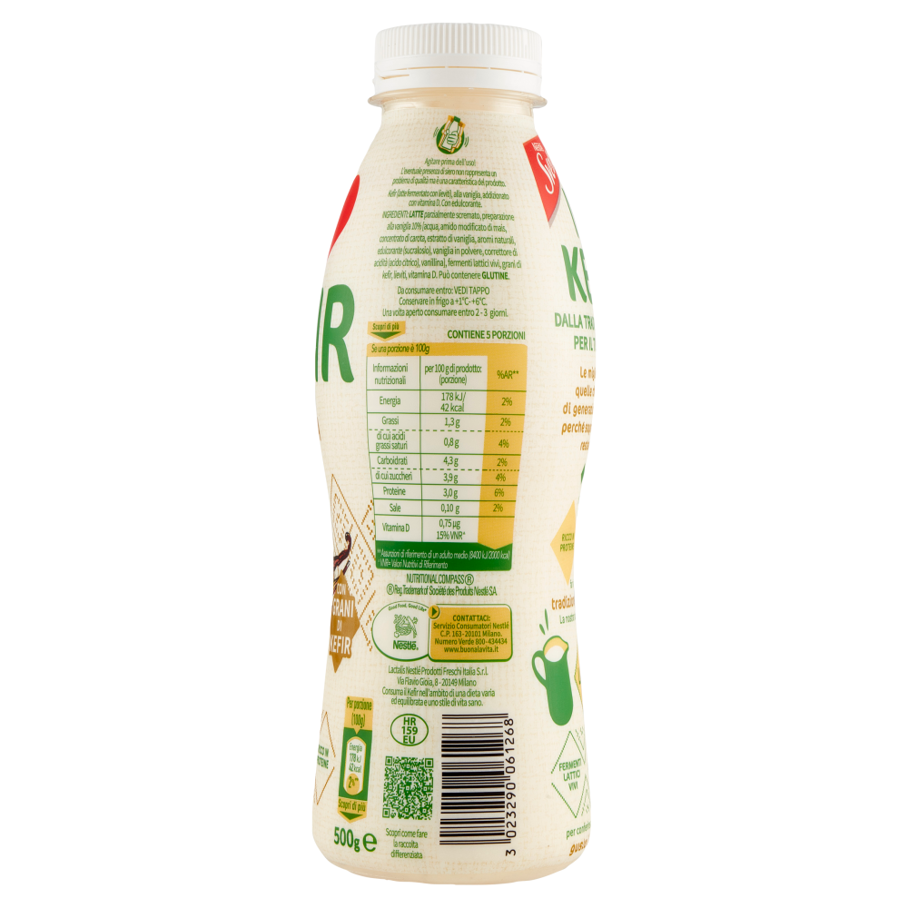 SVELTESSE I Love Kefir Vaniglia 500 g