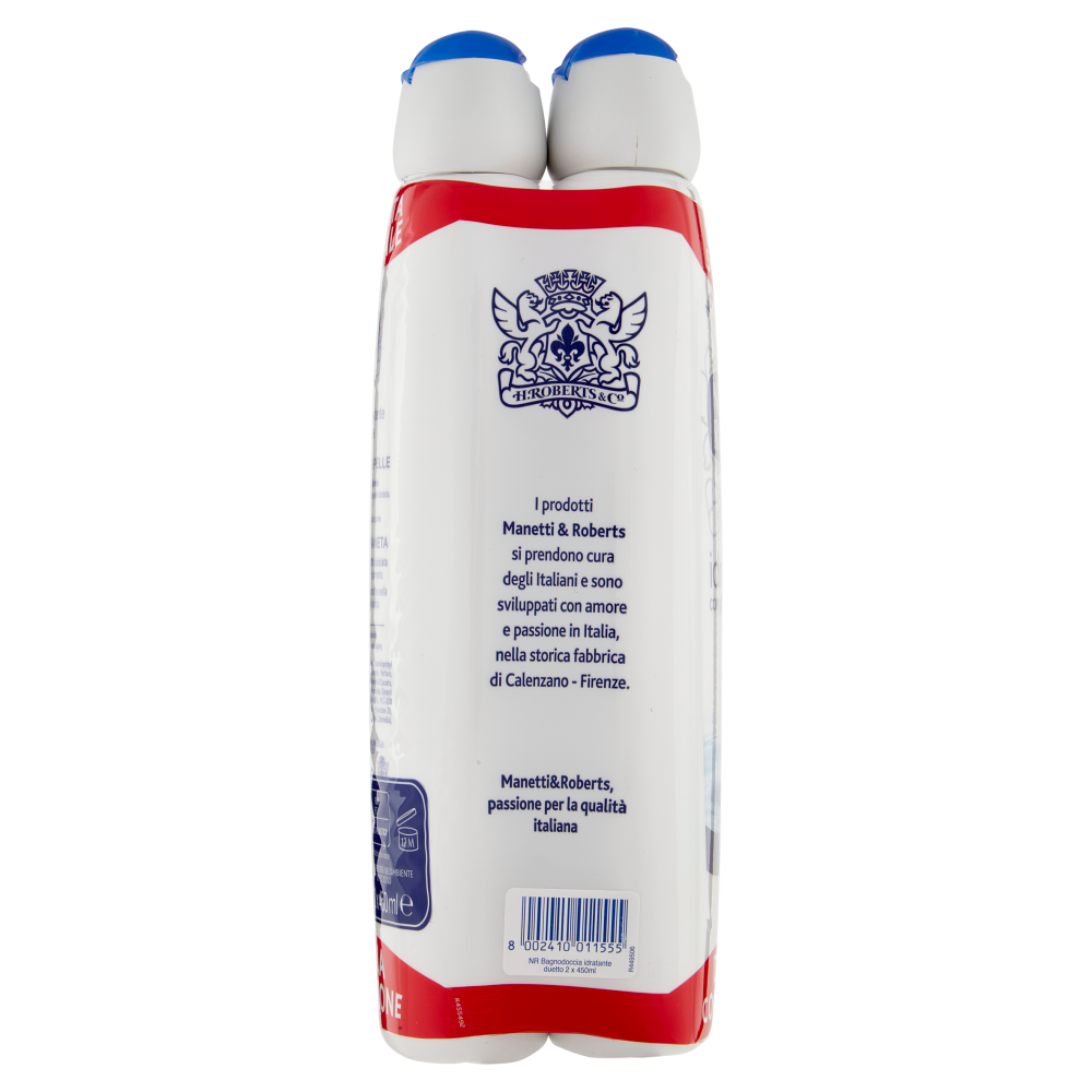 Neutro Roberts idratante con glicerina naturale Bagnodoccia 2 x 450 ml