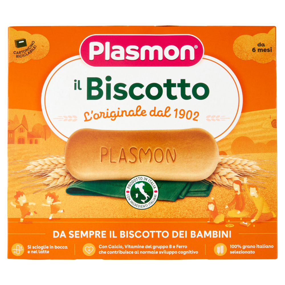 Il biscotto dei bambini - Plasmon - 320 g