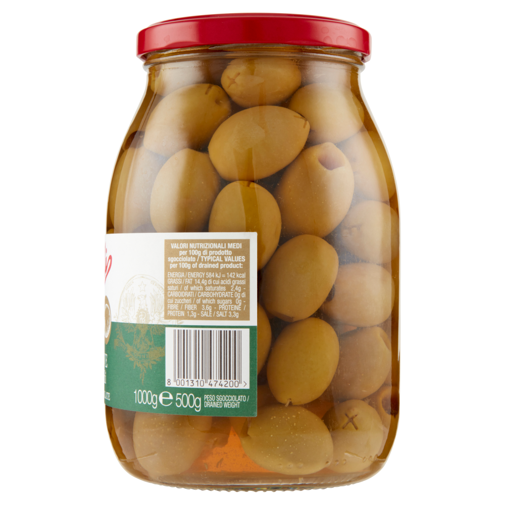 Polli Olive Verdi Denocciolate 1000 g