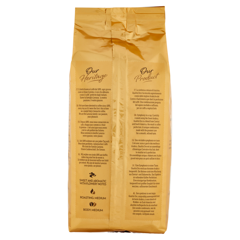 Lavazza Qualit&agrave; Oro 100% Arabica Coffee Beans 500 g