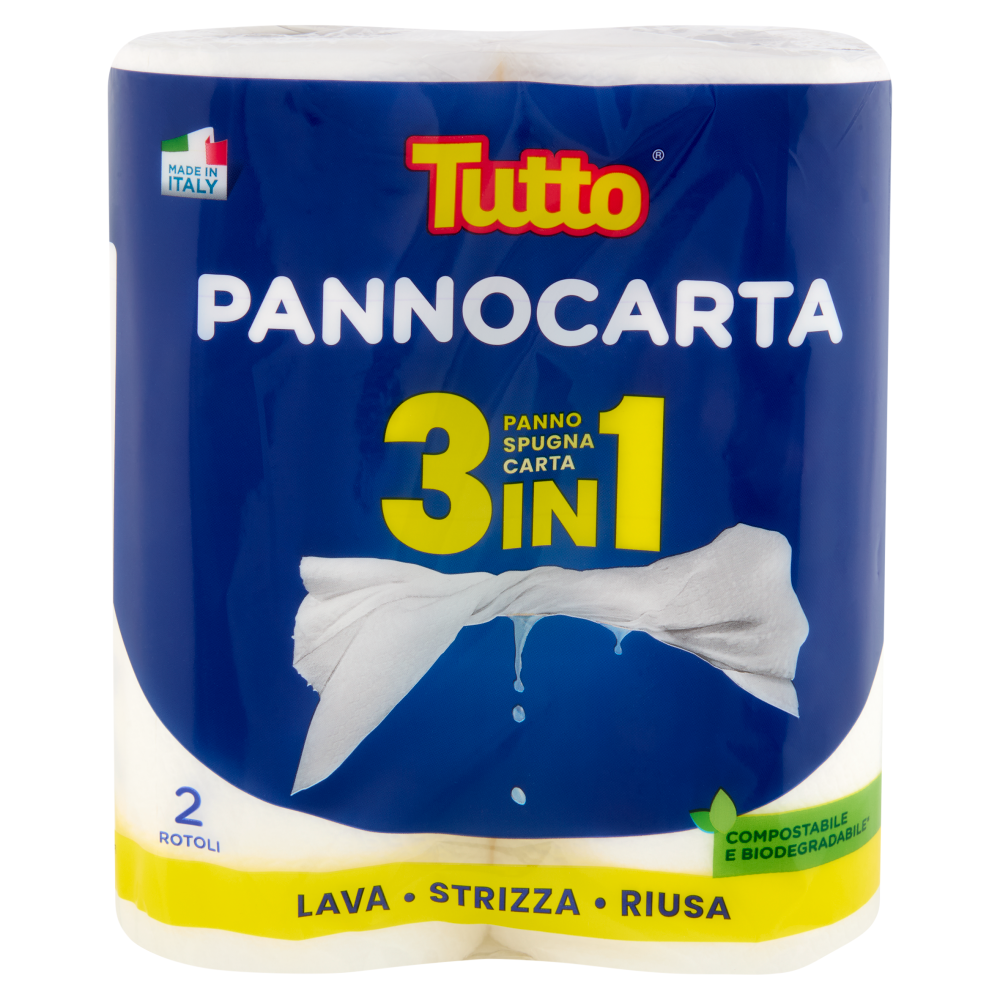 Tutto Pannocarta 3in1 2 pz