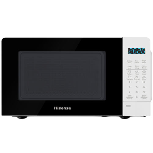 Hisense H20MOWS3G forno a microonde Nero, Bianco Microonde combinato Superficie piana 20 L 700 W