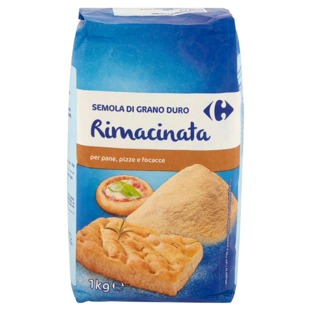 Carrefour Semola di Grano Duro Rimacinata 1 kg