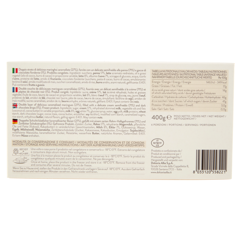 Dolcerialba Meringata 400 g